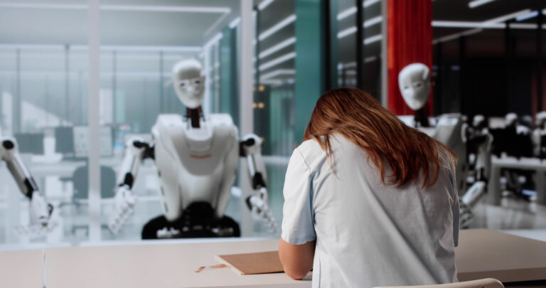 AI, umela inteligencia, zamestnanec
