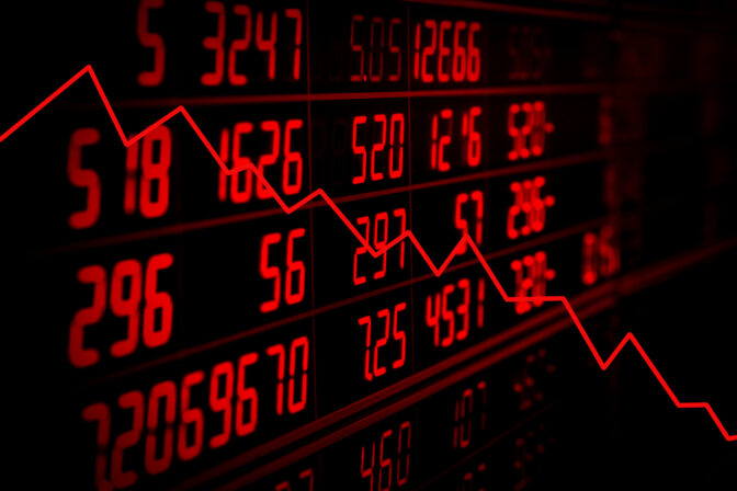 Recession concept