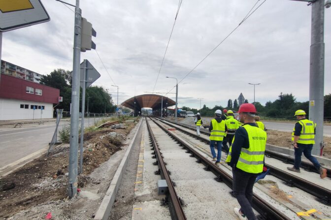 Električková trať, Košice