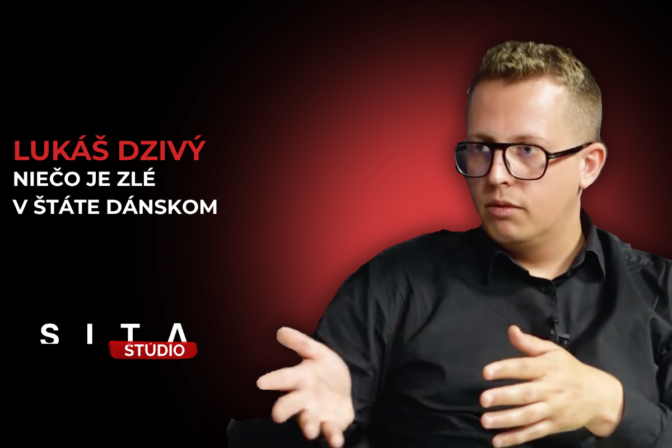 Lukáš Dzivý počas rozhovoru počas nahrávania novej rpizódy video podcastu v Štúdiu SITA.
