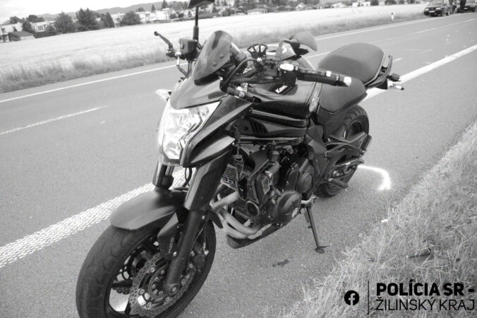 Tragická nehoda pri Turčianskych Tepliciach: Zrážku so zverou neprežil 20-ročný motorkár – FOTO