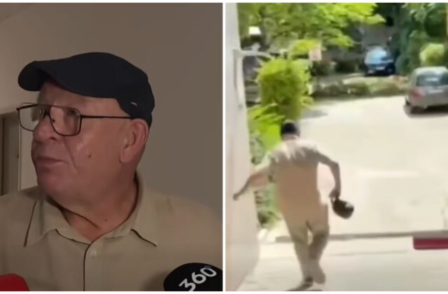 Šéf FPU Oľha utekal pred novinármi, odskočil si aj na záchod a na schodoch takmer spadol – VIDEO