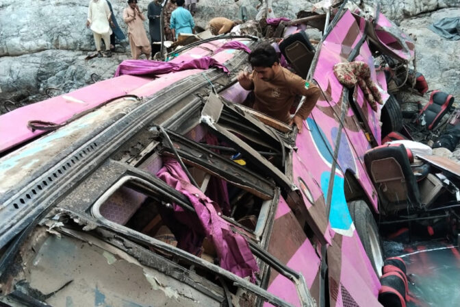 Pakistan Bus Crash