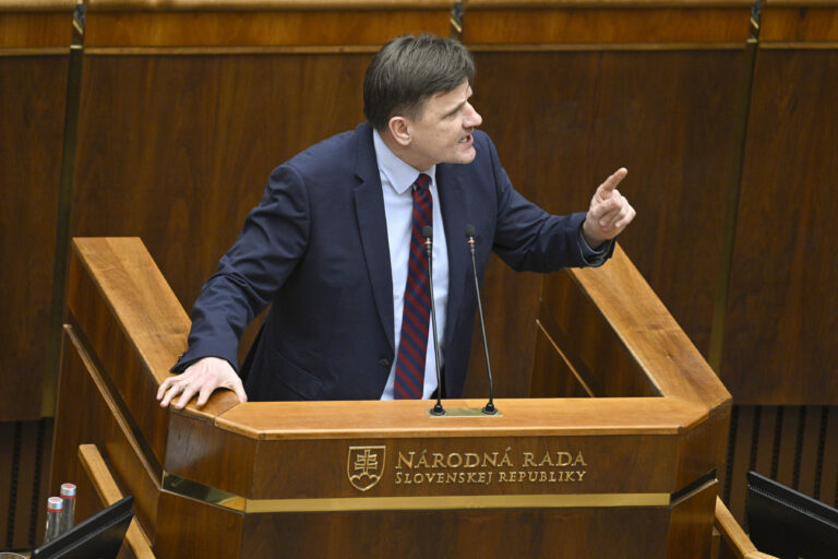 Poslanec Alojz Hlina (SaS).