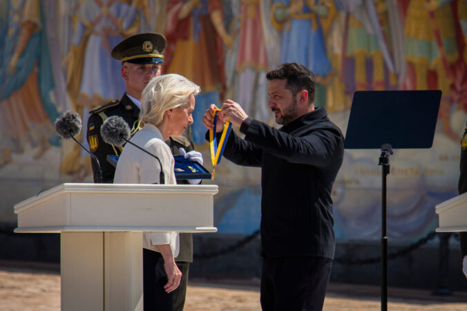 Von der Leyenová oznámila uzavretie „dronovej dohody“ s Ukrajinou