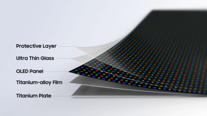 Samsung predstavuje Flex Titanium, ďalší míľnik v oblasti skladacích displejov