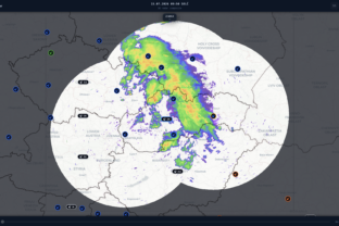 Lovec búrok spustil webový zrážkový radar: SHMÚ strčí do vrecka a dážď zobrazí aj v 3D