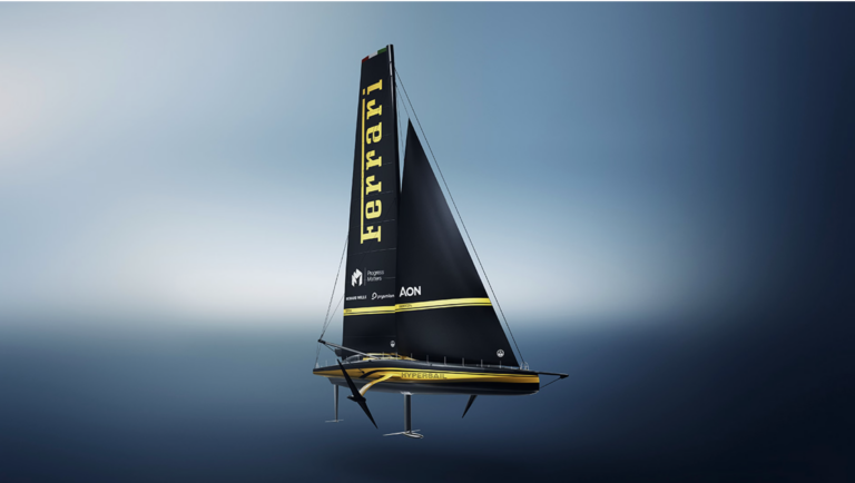 Superjachta od Ferrari je tu: Hypersail