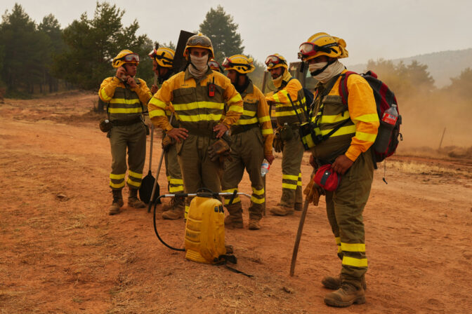 Spain Europe Wildfires
