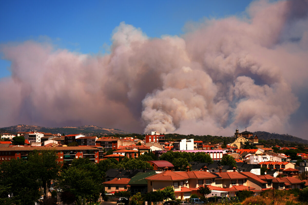 Spain Europe Wildfires