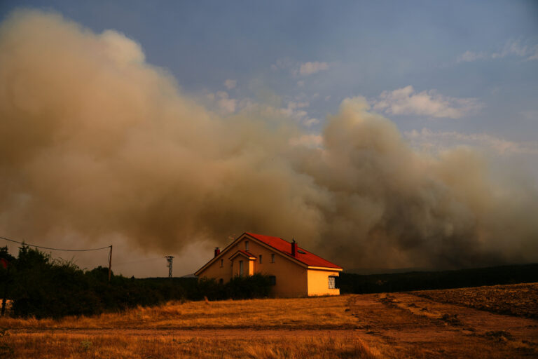 Spain Europe Wildfires