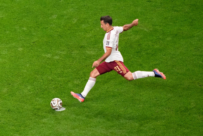 Fotografie zápasu semifinále Francúzsko - Španielsko na MS vo futbale 2026.