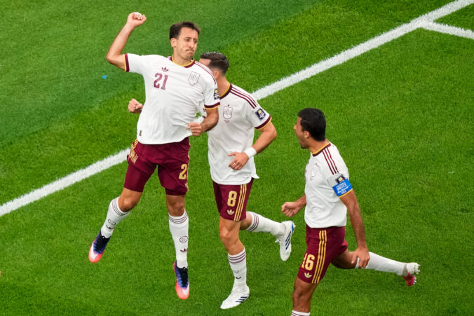 Fotografie zápasu semifinále Francúzsko - Španielsko na MS vo futbale 2026.