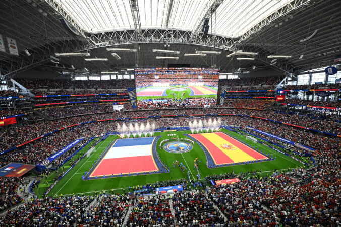 Fotografie zápasu semifinále Francúzsko - Španielsko na MS vo futbale 2026.