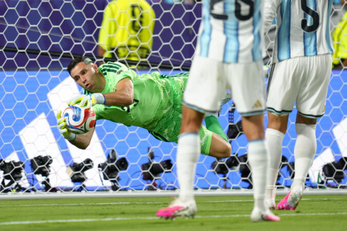 Fotografie zápasu štvrťfinále Argentína - Švajčiarsko na MS vo futbale 2026.