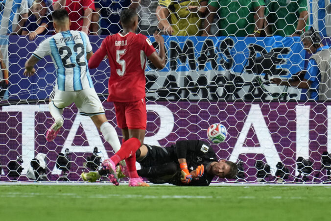 Fotografie zápasu štvrťfinále Argentína - Švajčiarsko na MS vo futbale 2026.