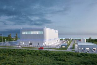 Vizualizácia elektrárne s malým modulárnym reaktorom BWRX-300
