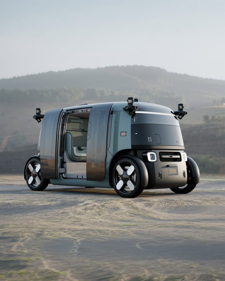 Amazon spúšťa výrobu robotaxi: Zoox nemá volant ani pedále a jazdí oboma smermi