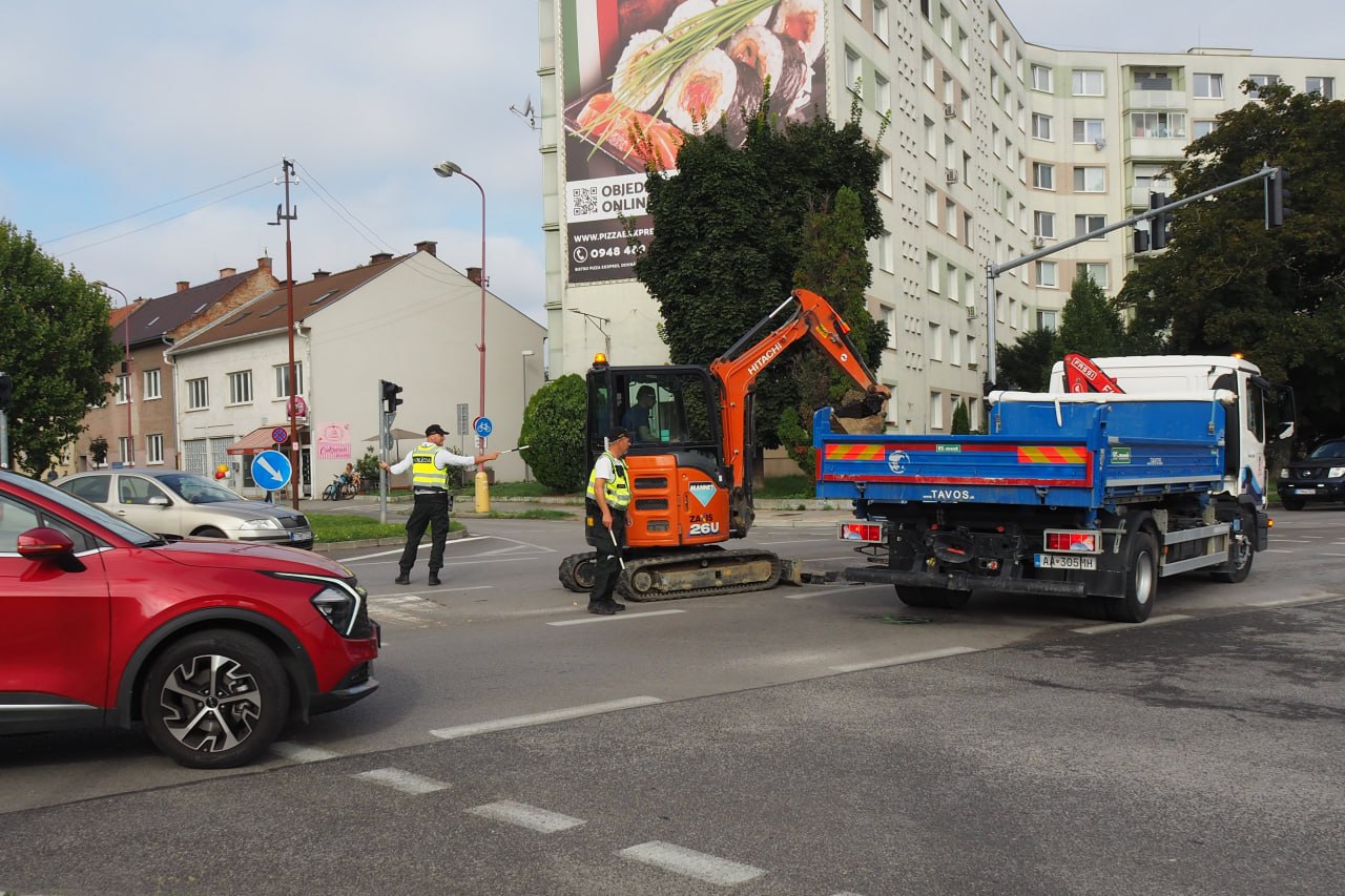 Trnava, potrubie