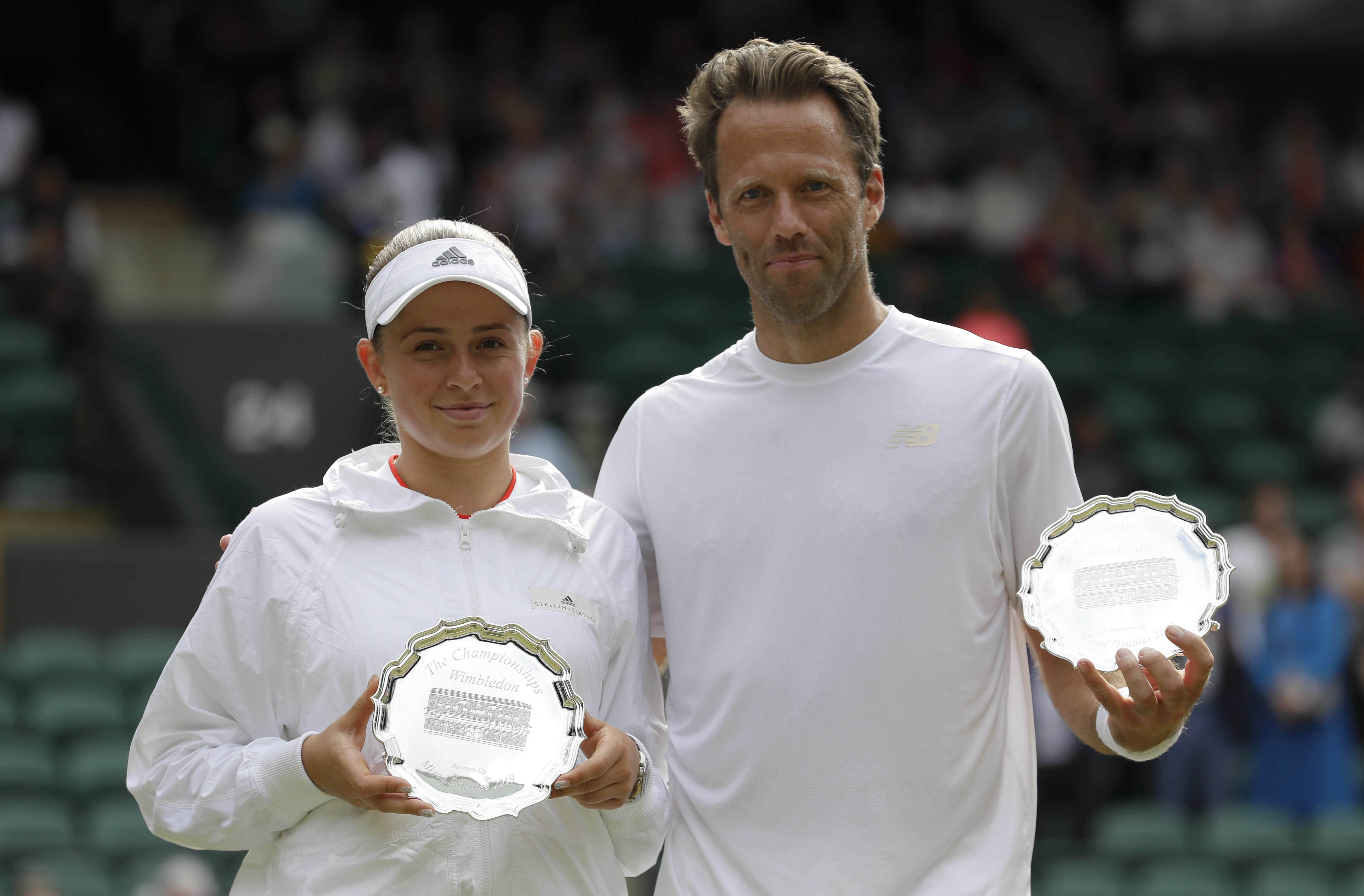 Robert Lindstedt, Jelena Ostapenková, Wimbledon, mix