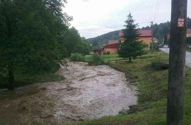 SHMÚ vydal výstrahu 2. stupňa pred povodňami, platí pre pre okres Turčianske Teplice ale aj východ Slovenska