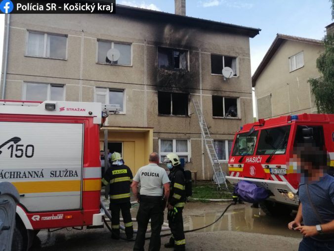 Požiar bytovky, Žehra