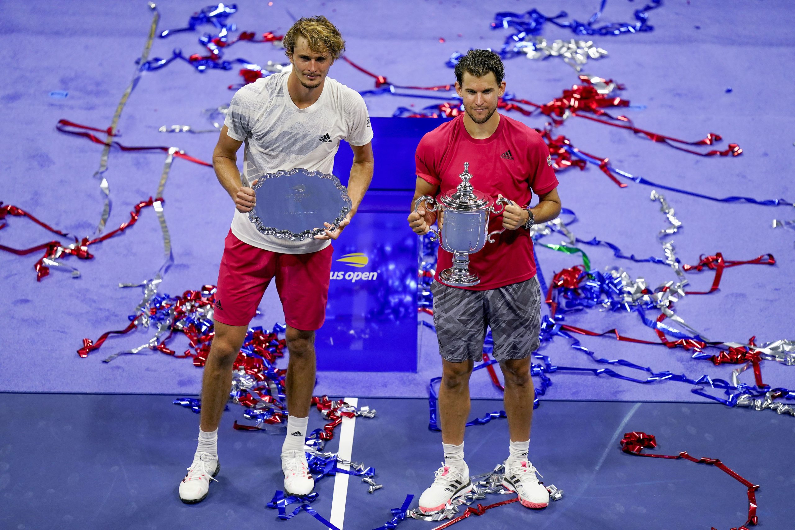 Dominic Thiem, Alexander Zverev, US Open