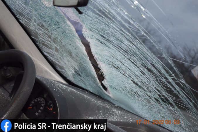 ľad, nehoda