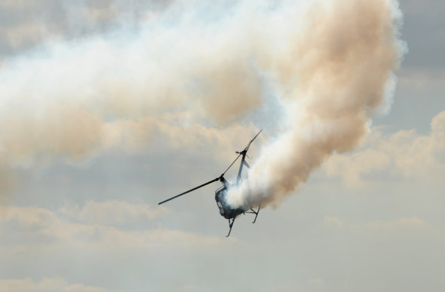 Ukrajinci zostrelili pri Bachmute ruský vrtuľník Mi-24 (video)