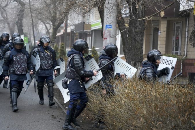 Protest v Kazachstane
