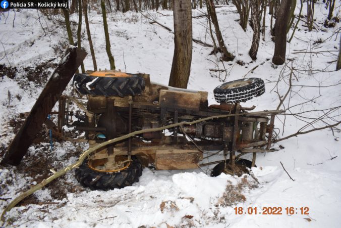 Traktor v Košiciach