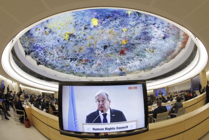 Antonio Guterres , Rada OSN pre ľudské práva