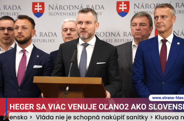 Heger podľa Pellegriniho nemá kontrolu nad tým, čo sa deje v parlamente. Každý si vraj robí, čo chce (video)