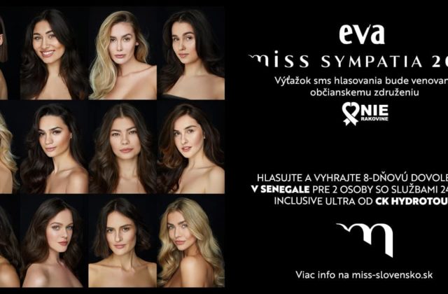 Odštartovalo hlasovanie o titul EVA Miss Sympatia 2023, každé euro pôjde na dobrú vec