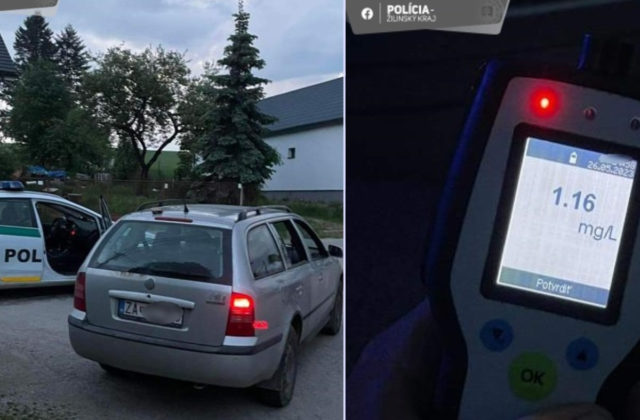 Jazdila bez vodičského oprávnenia s viac ako dvomi promile, žene obmedzili policajti osobnú slobodu