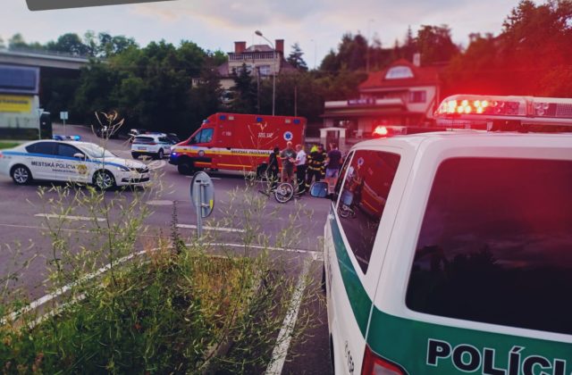 Olympioničku Procházkovú zrazilo auto, vodič nedal cyklistke prednosť (foto)