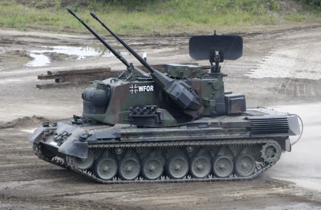 Nemci pošlú Ukrajincom ďalšie samohybné protilietadlové systémy Gepard