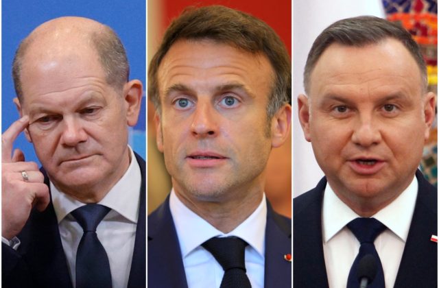 Scholz a Duda sa stretnú v Paríži s Macronom, riešiť chcú aj členstvo Ukrajiny v NATO