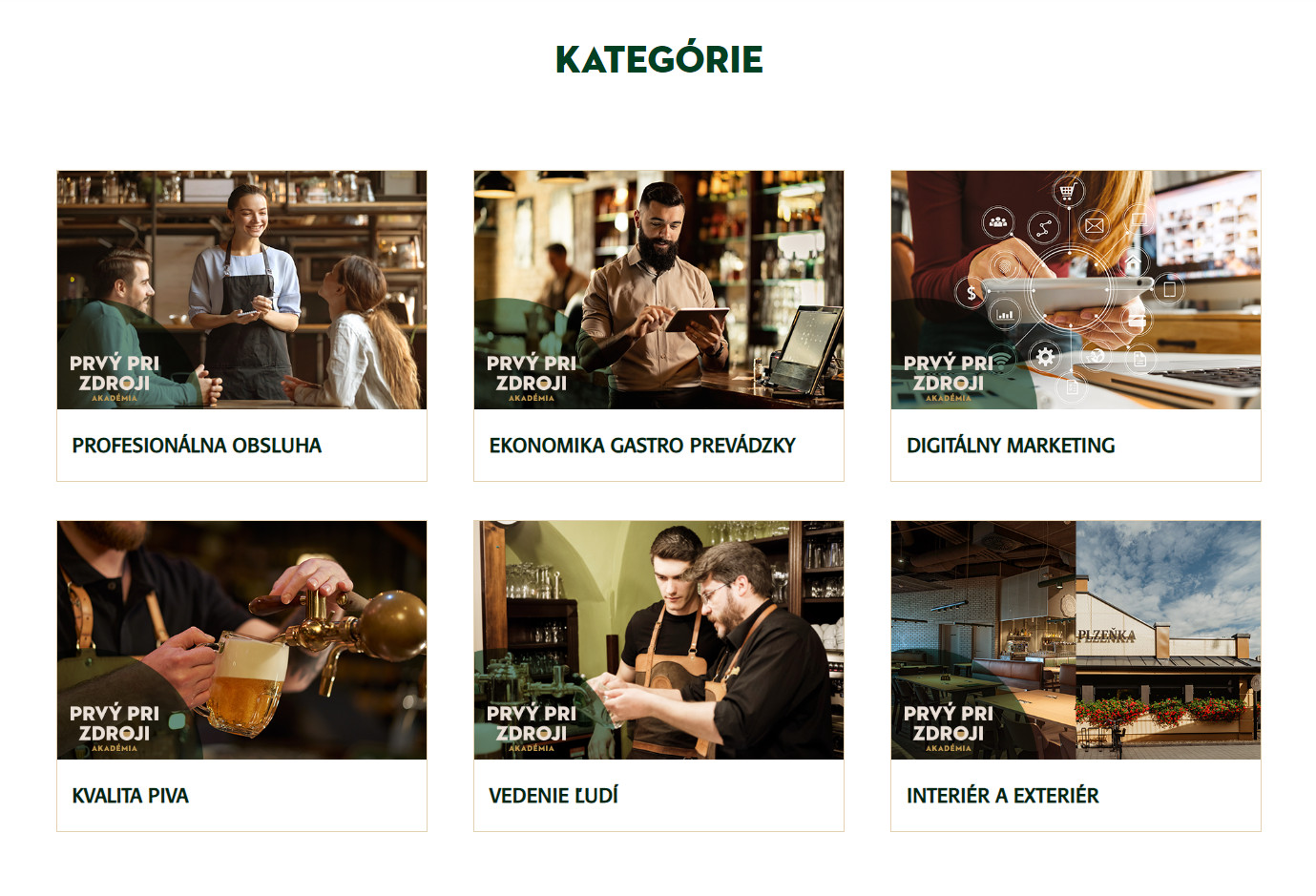 Kurzy akademie prvy pri zdroji sa venuju starostlivosti o pivo obsluhe hosti strategii riadenia firmy i ekonomike prevadzky marketingu vizualite prevadzky ci udrzatelnosti..jpg