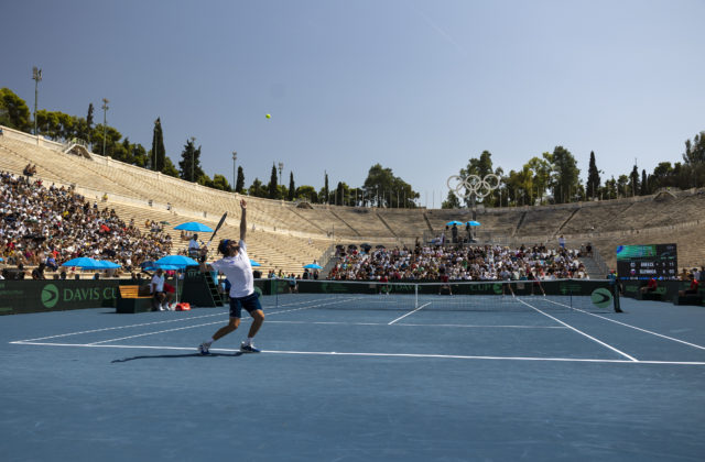 Slováci zdolali Grékov na Davis Cupe, Molčan zvíťazil aj nad svetovou päťkou (foto)