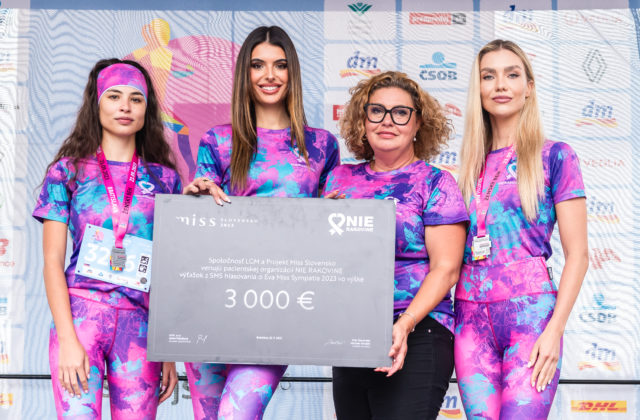 Súčasné aj minulé víťazky Miss Slovensko podporili organizáciu Nie rakovine na Ženskom behu