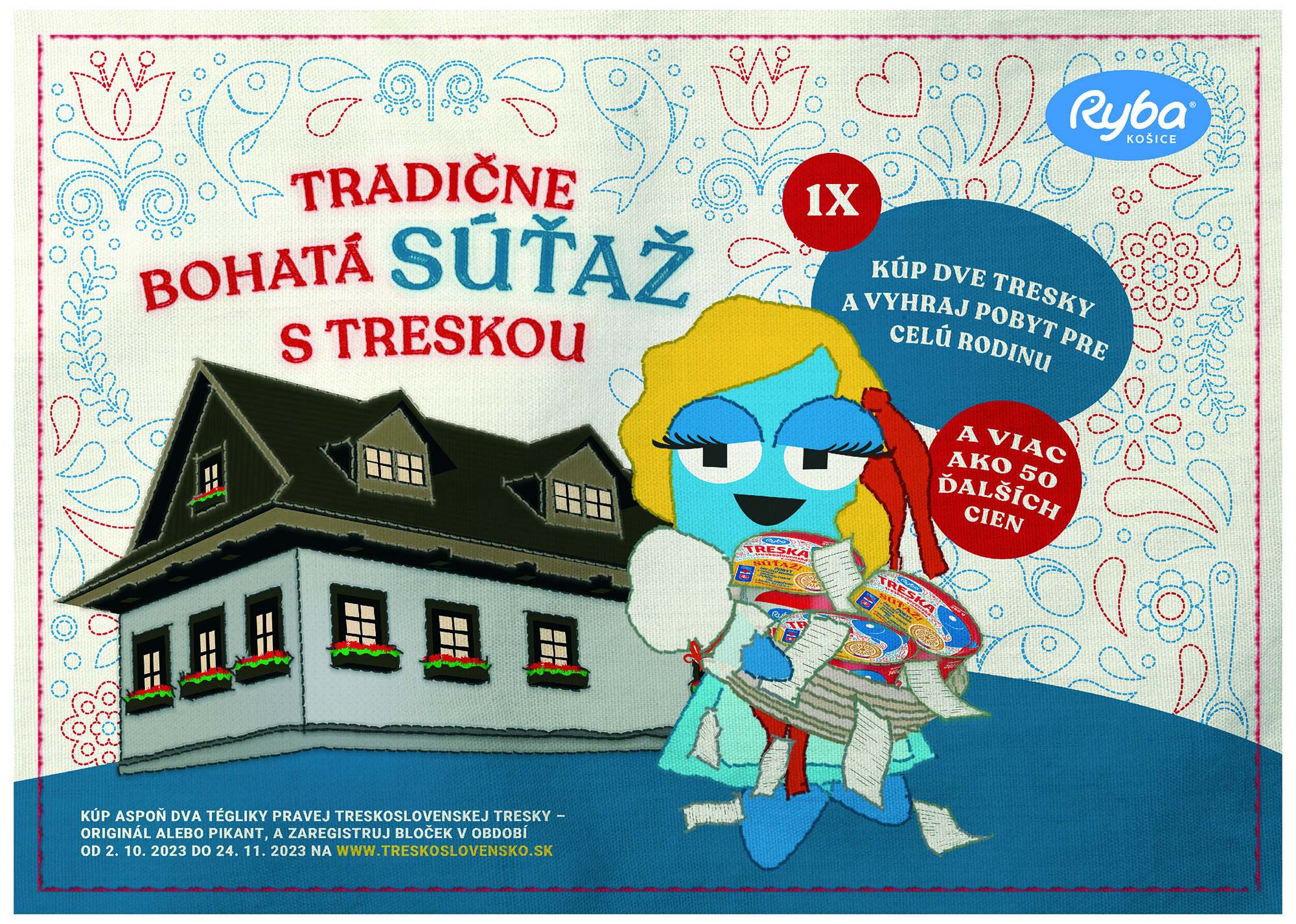 Treska spotrebitelska sutaz 2023 Poster A3