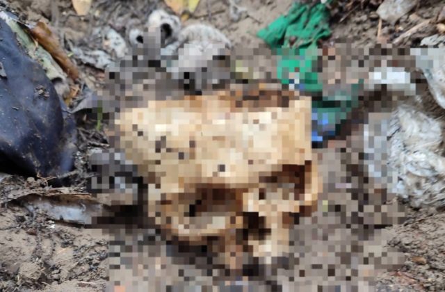 Policajti vyšetrujú predmet v tvare ľudskej lebky, našiel sa pod diaľnicou D1
