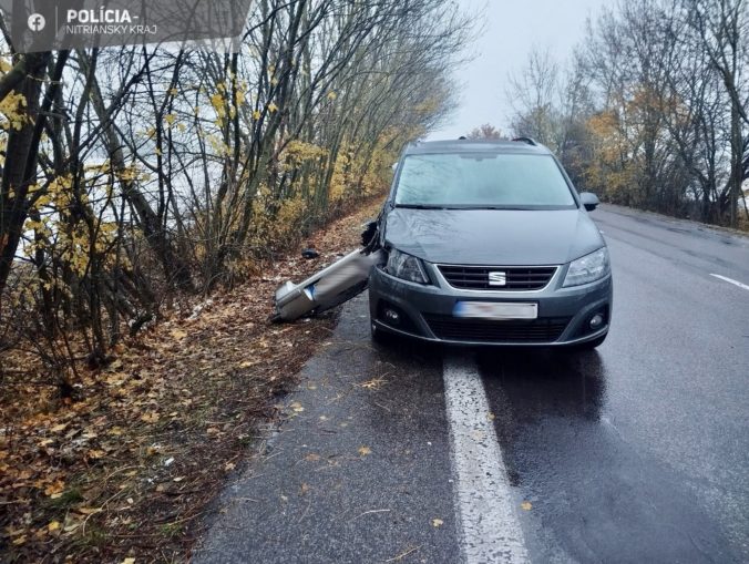 Nehoda Nehoda pri obci Jelenec