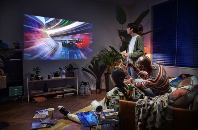 Dizajnový projektor The Freestyle2 od Samsungu: skvelý darček na hranie aj pozeranie filmov