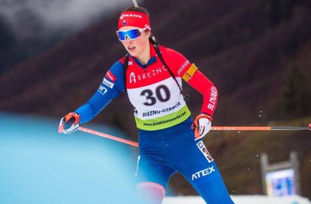 Biatlonistka Ema Kapustová začala svoju prvú sezónu vo Svetovom pohári skvelo, je zatiaľ druhou najlepšou strelkyňou