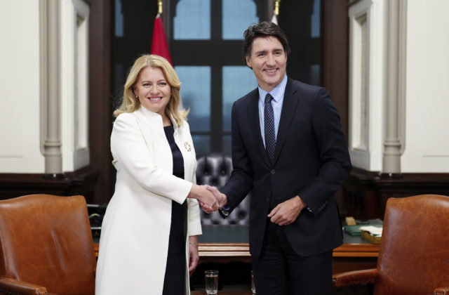 Čaputová odcestovala na štátnu návštevu Kanady, stretla sa s generálnou guvernérkou aj kanadským premiérom (foto)