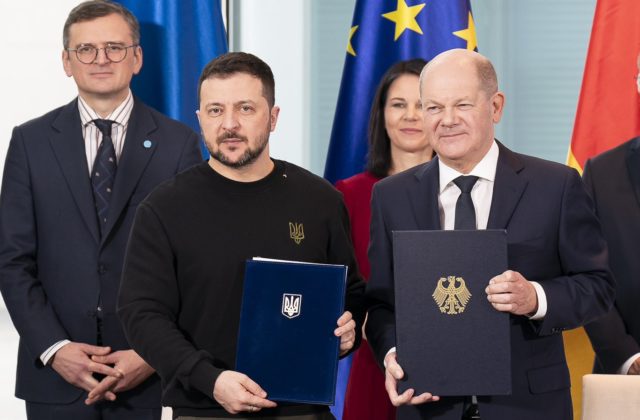 Zelenskyj a Scholz podpísali v Berlíne bilaterálnu bezpečnostnú dohodu