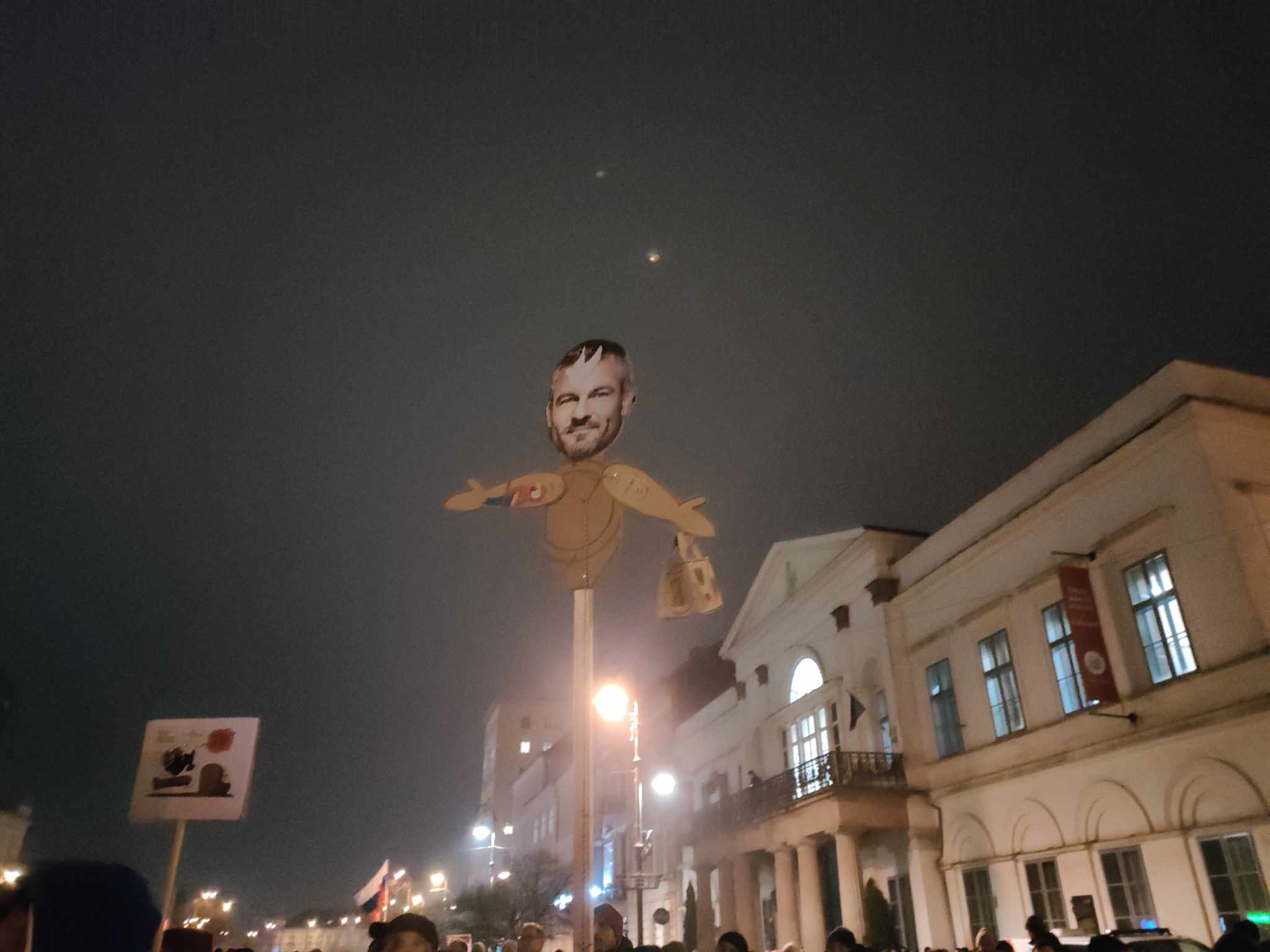 Protivládny protest v Košiciach