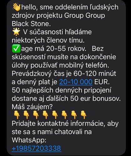 Brigáda, podvod